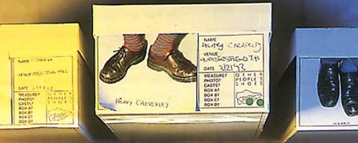 Consumer Research shoe boxes