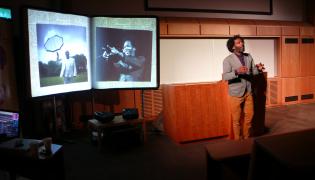 Codex Notepad with poet Lemn Sissay